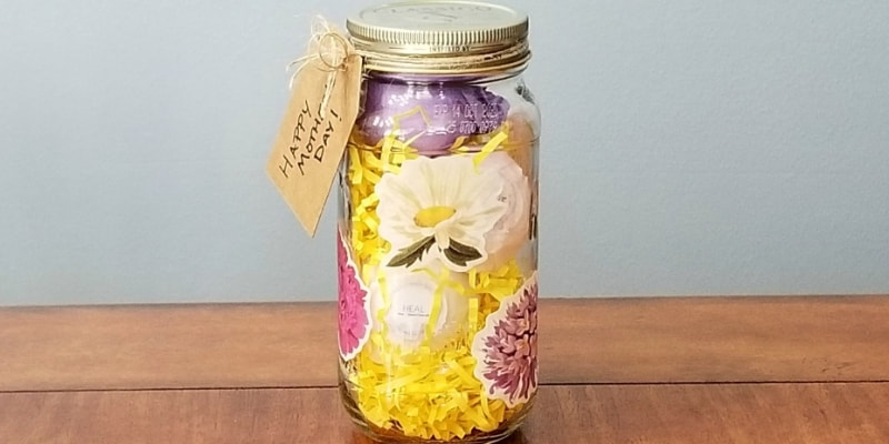 DIY Recycled Mason Jar Gift